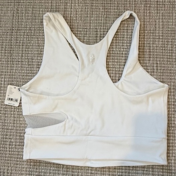 FREE PEOPLE MOVEMENT BNWT White Trophy Life Tank - Size M - Picture 2 of 6